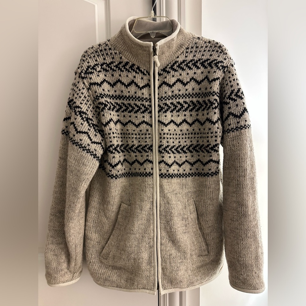Laundromat Fair Isle Wool Sweater